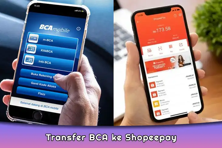 Transfer BCA ke Shopeepay